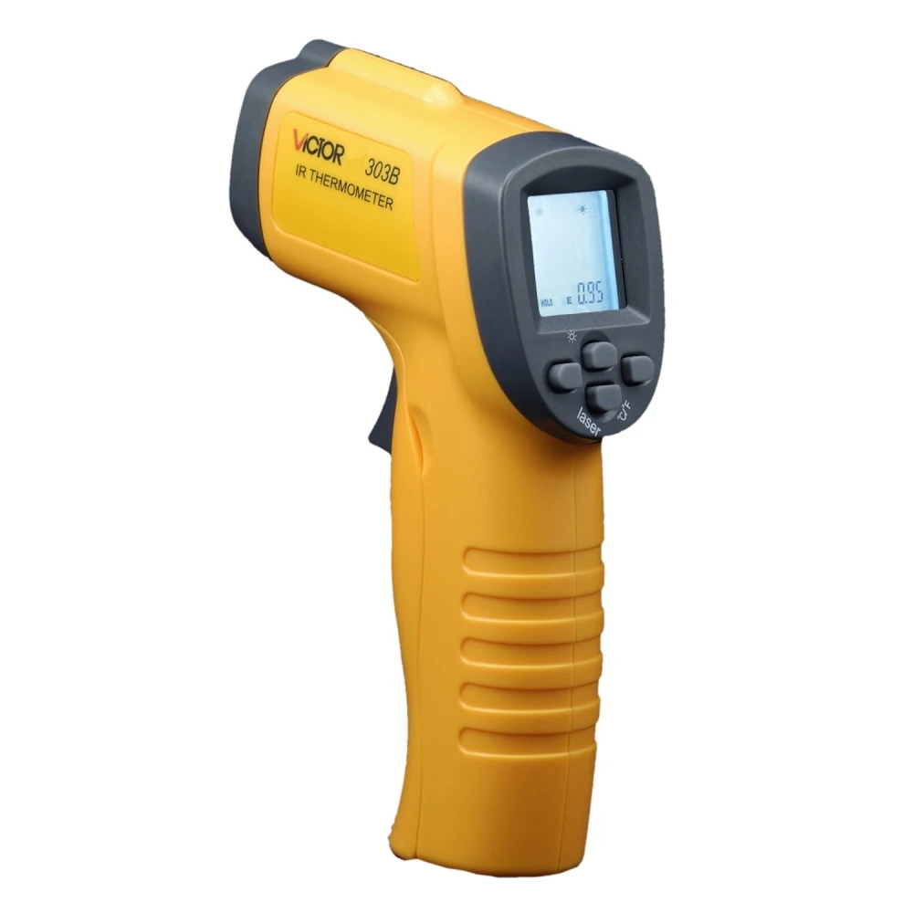 Victor 303b infraroodthermometer met laserpointer voor meting op afstand