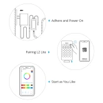 SONOFF L2 Lite 5 meter slimme wifi ledstrip met afstandsbediening en app