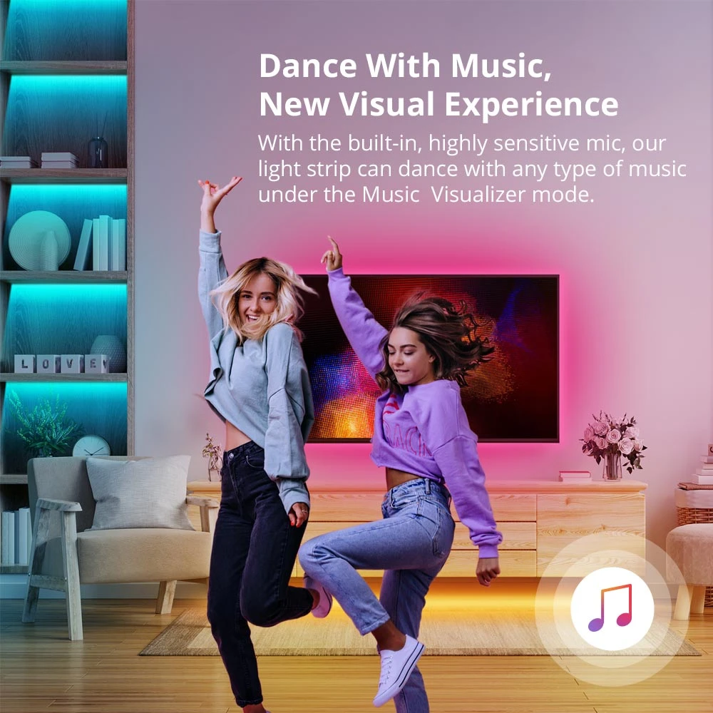 SONOFF L2 Lite 5 meter slimme wifi ledstrip met afstandsbediening en app