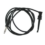 TL22080 testkabel met haak en banaanstekker 1 meter 16AWG