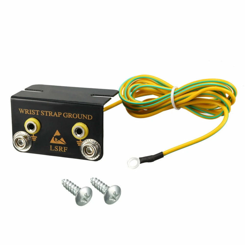 Aardingsaansluiting voor antistatische apparatuur met 1.8 meter kabel