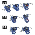 Bankschroef 100mm TSX TOOL voor nauwkeurig en robuust werk