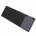 Ultra Slank 2,4GHz Draadloos draagbaar KODI XBMC-toetsenbord met groot formaat Multi-Touchpadmuis met touchpad Ipad 2  22.00 euro - satkit