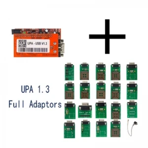 UPA USB Programmer V1.3 met complete adapters en NEC-functie