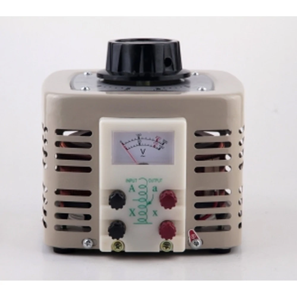 Variac variabele uitgangstransformator 0-250V 2A TDGC2-0.5KVA voor industrie en laboratorium