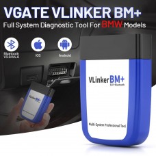 Vgate vLinker BM + Bluetooth 4.0 ELM327/ELM329 OBD2 diagnostische scanner voor BMW/MINI compatibel met iOS & Android