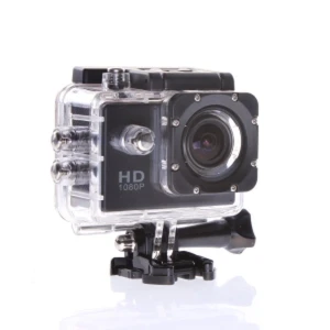 Goedkope waterdichte action camera 12MP HD 1080p groothoek met accessoires