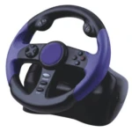 Race-stuur voor Playstation 2 met pedalen en Dual Shock-technologie