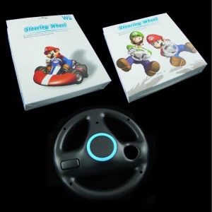 satkit Zwart Wii Wheel stuur voor realistische racegames