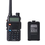 Baofeng UV-5R 8W walkie talkie met oortje en dual band VHF/UHF