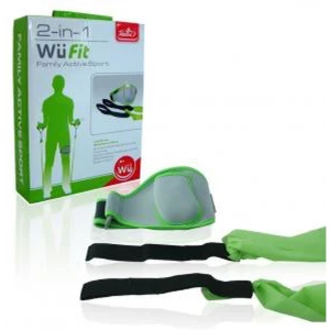 Wii 2-in-1 Active Sports Pack - fitnessaccessoireset voor Wii