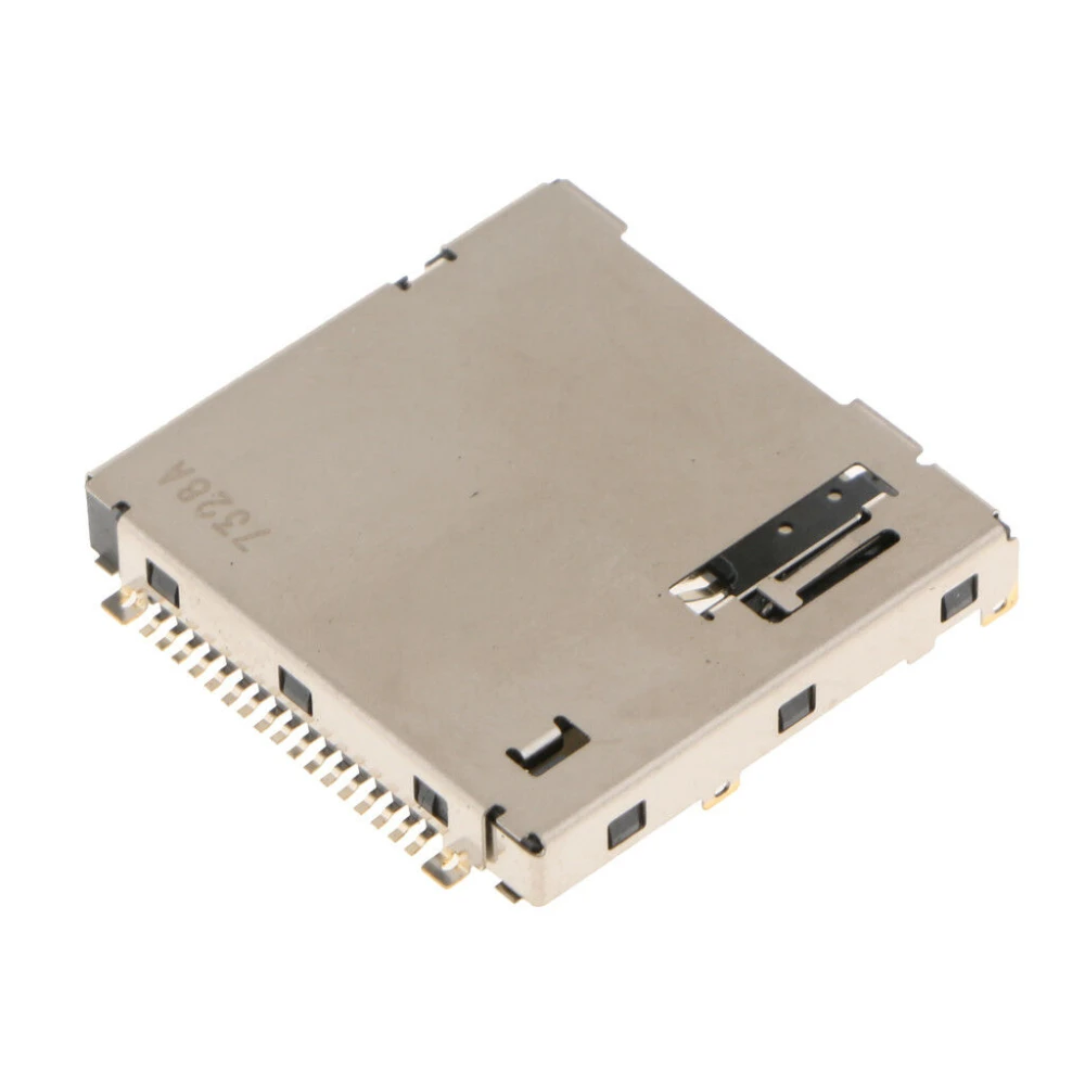 Vista frontal del zócalo lector de tarjetas para Nintendo Switch