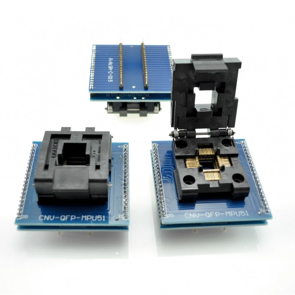 Programmeeradapter met eenvoudige plaatsing TQFP44/LQFP44 naar DIP40 compatibel met Satkit